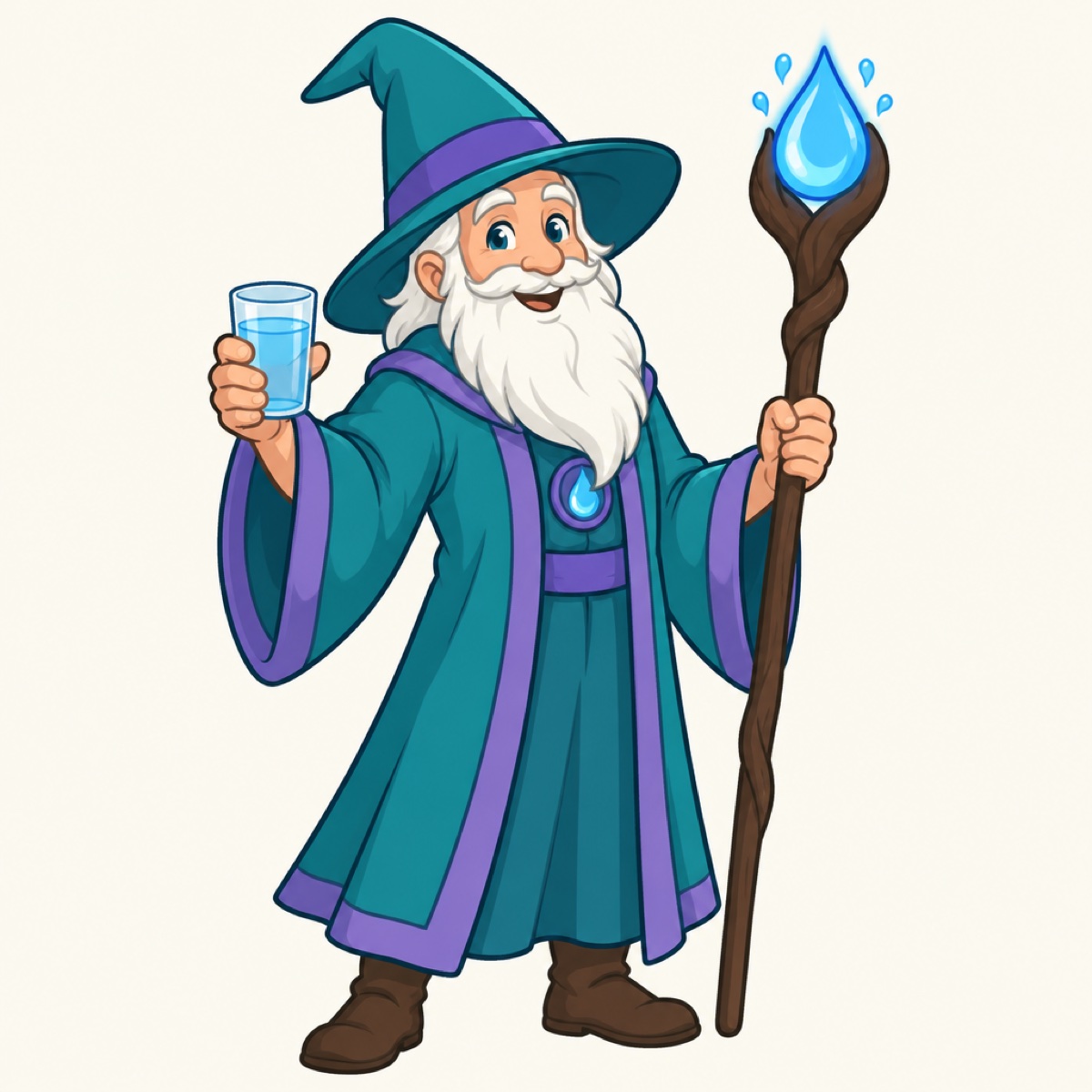 The Water Wizard character